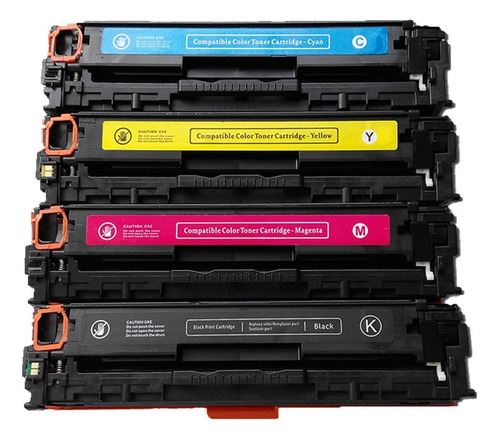 Toner Alternativo Cc530a Ce410a Cf380 Completo Compatible