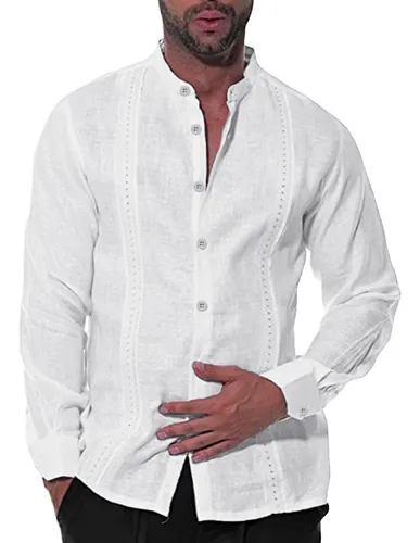 Camisa de manta blanca hotsell