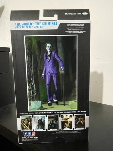 Joker The Criminal Three Jokers Mcfarlane Dc Multiversa (Usado)