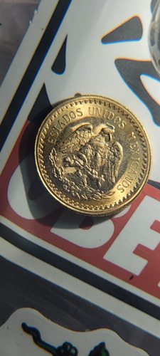 Hidalgo $2.5 Pesos 1945 Centenario Moneda De Oro (Usado)