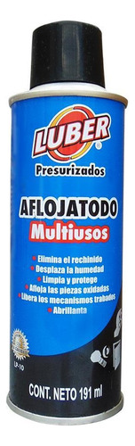 Aceite Aflojatodo Multiusos Luber 191 Ml