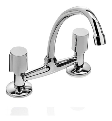 Griferia Cocina Mesada Piazza Domani Canilla Cromada M Promo