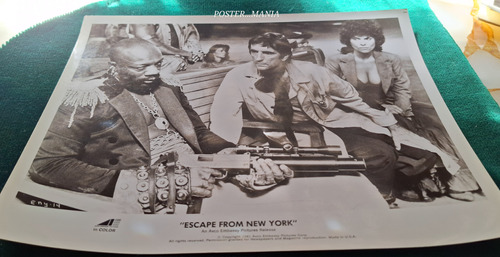 Escape De New York Lobicard Nº 5 Usa Kurt Russell Original