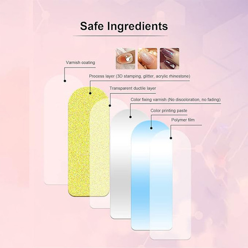 Uñas Soft Gel,unas Postizas,uñas De Gel Semicuradas 22 Dedos uñas postizas uñas postizas decoradas Color 60037