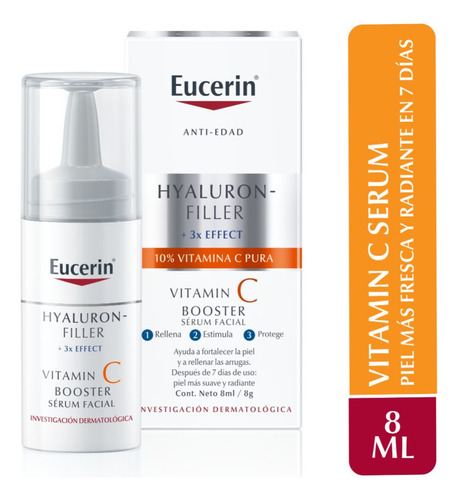 Booster Anti Edad Eucerin Hyaluron Filler Vitamina C 8ml
