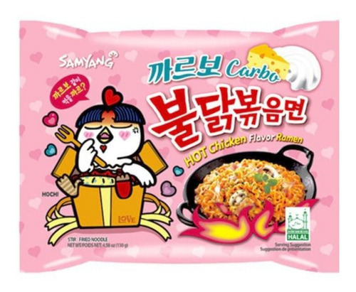 Ramen Coreano Hot Chicken Carbo - g a $129