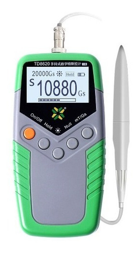 Medidor Gauss Tesla Flujo Magnetico 2400 Mt Td8620 Imanes