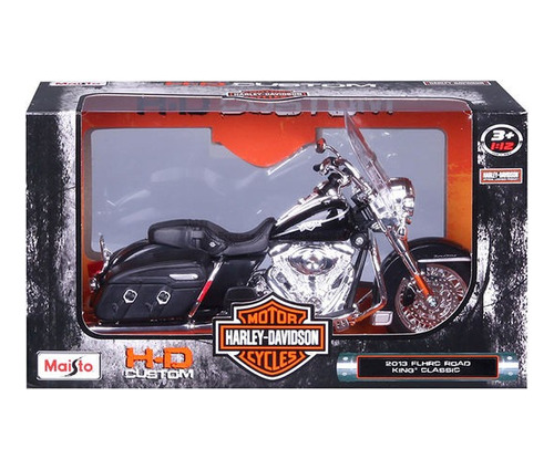 Moto 2013 Road King Classic Harley Davidson 1/12 Maisto