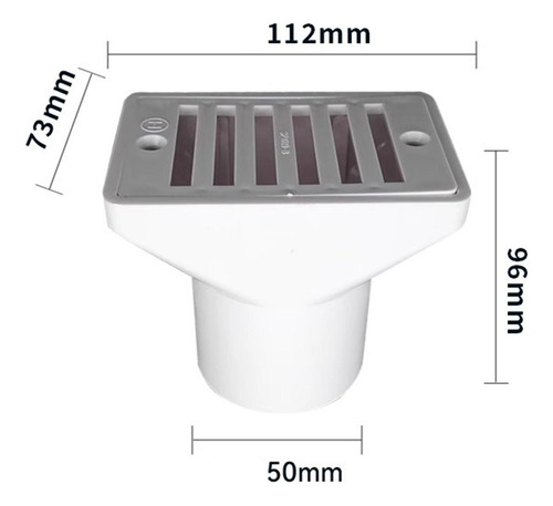 Salida De Agua Para Piscina, Reemplazo De 1,5 Pulgadas