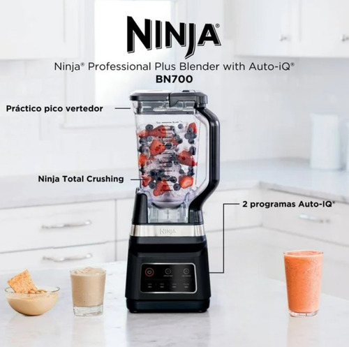 Licuadora Ninja Profesional Plus Blender Auto-iq Bn700 2.1 L
