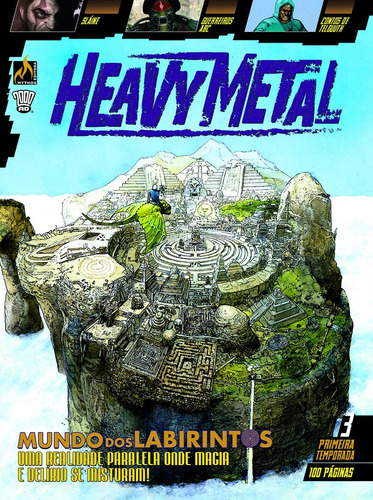 Heavy Metal 1ª temporada - Episódio 3, de Mills, Pat. Editora Edições Mythos Eireli, capa mole em português, 2018