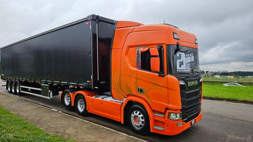 Scania R450 6x2 Highline 2021 + Sider 30 Plt Noma Completo
