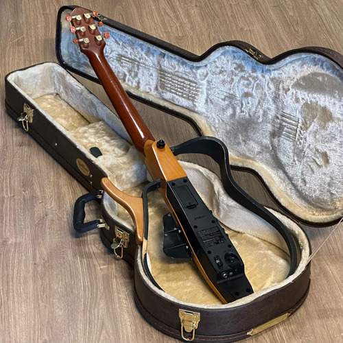 Violão Yamaha Silent Slg 110s -maismusika Natural Destro Mahogany (Usado)