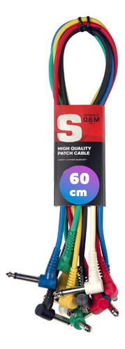 Cable Interpedal Plug L 60 Cm X6 - Stagg Spc060le