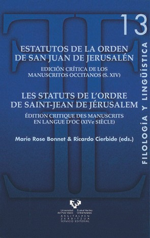 Estatutos Orden San Juan De Jerusalen - Bonnet