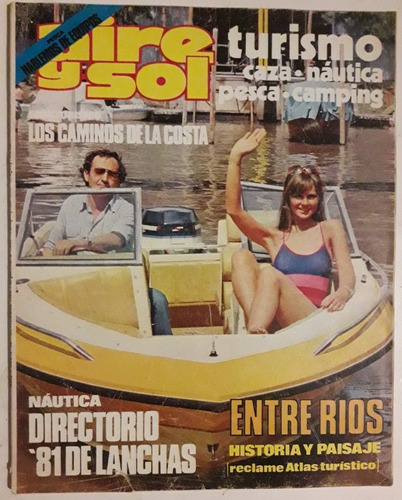 Revista Aire Y Sol N° 98 Noviembre 1980 Caza Pesca Nautica 