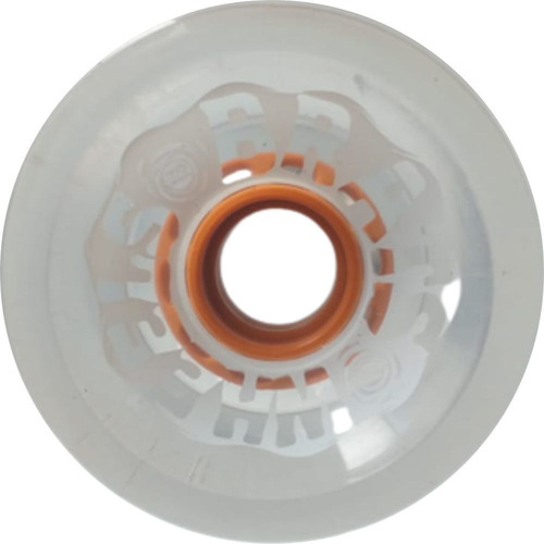 Roda Brats Wheels 70mm 78a Laranja Transparente
