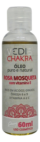  Óleo Corporal De Rosa Mosqueta Chakra Vitamina E 60ml Vedis