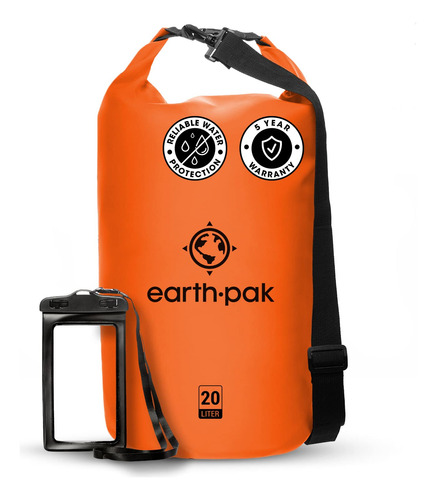 Earth Pak.&nbsp;bolsa Seca A Prueba De Agua. Saco De Compres