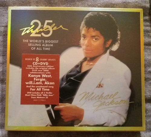 Michael Jackson Thriller 25 Aniversario Cd/dvd Nuevo Sellado