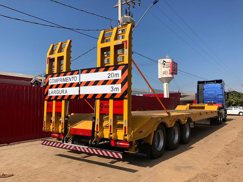 Carreta Prancha 3 Eixos Nova 2024 Br Carretas
