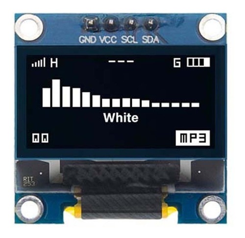 5 Pantallas Oled Ssd1306 128x64 Pixeles Display I2c Arduino