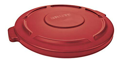 Tapa Para Basurero Brute Heavy-duty, 55 Gal, Roja