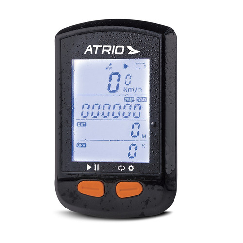 Gps Atrio Steel Bike C/ Cadência Bluetooth Pode Usar Cinta 