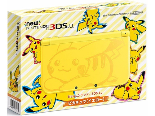 New Nintendo 3ds Xl Ed. Pikachu Yellow + Cargador