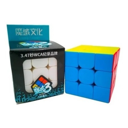 Cubo Rubik 3x3 Meilong Moyu Stickerless Speed Original