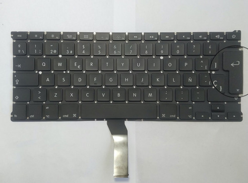 Teclado Para Macbook Air 13 A1369 A1466 Español No Iluminado