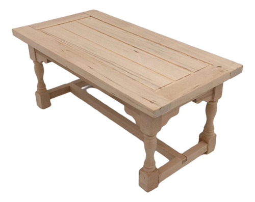 Mesa Auxiliar De Madera En Miniatura Para Muebles De Hogar