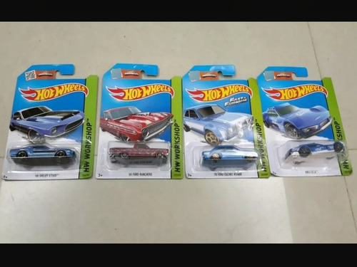 Carros Hot Wheels Hw Workshop De Mattel. En 5 Vrds. 