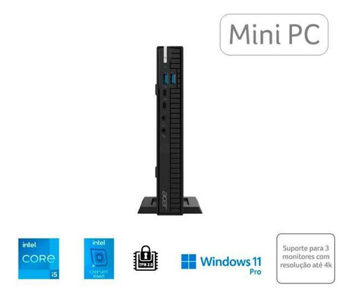 Computador Mini Acer, Core I5-12400t, 16gb, Ssd512gb, W11