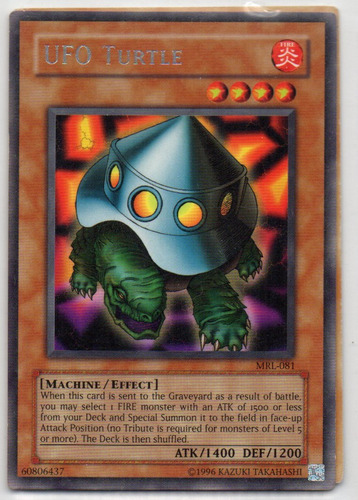 Ufo Turtle Ultra Carta  Yu-gi-oh!