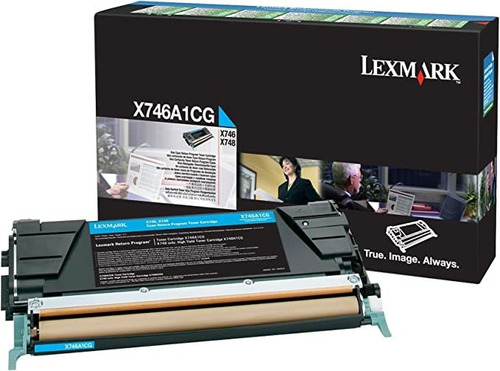 Cartucho De Tóner Lexmark, Cian