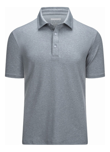 Tacvasen Polo De Golf Casual Para Hombre, Manga Corta, 3 Bo.