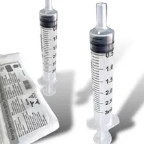 Comprar Seringa Descartável Sem Agulha 3ml Luer Slip Sr 50 Unid Capacidade em volume 3 mL