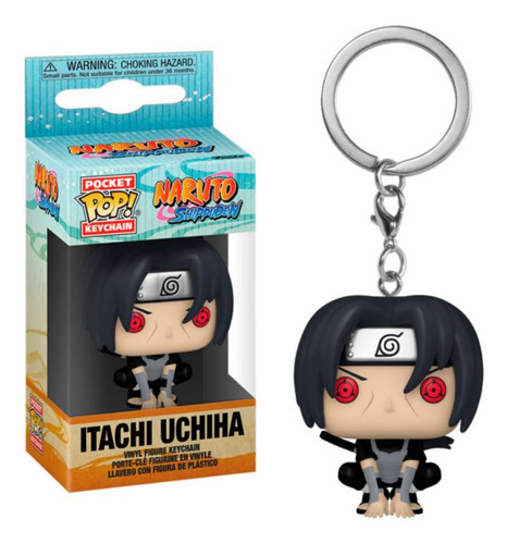 Itachi Llavero Funko Pop Keychain Naruto Shippuden Original