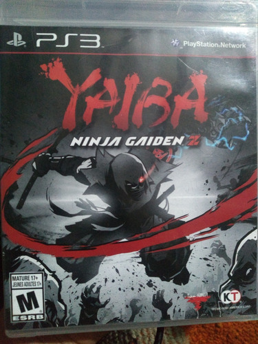 Ninja Gaiden Yaiba Con Manual Y Cómic Ps3 Físico Playstation