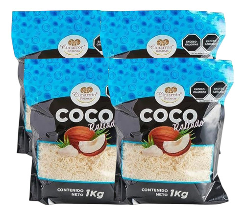 Coco Rallado Botana Snacks 4 Kilos Cimarron