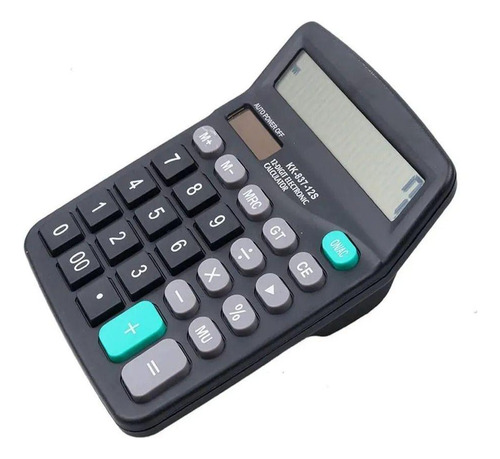 Calculadora De Mesa Grande 12 Dígitos Preta Cla-9805-12