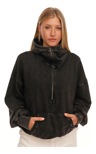 Buzo Reef Cathy Halfzipper Hoodie - Mujer