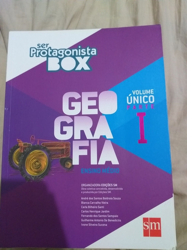 Geografia Ensino Médio (protagonista Box) Volume Único