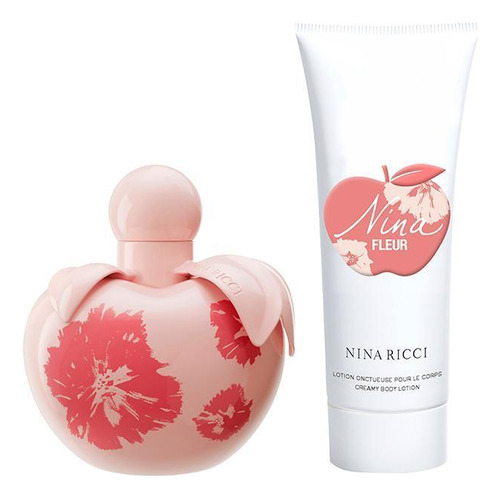 Kit Nina Ricci Nina Fleur Edt Perf Fem 80ml E Loção Corporal