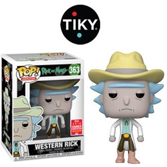 Funko Pop Western Rick #363 Rick & Morty Summer Convention