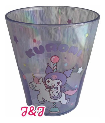 Kuromi Vaso Organizador De Escritorio Color Morado