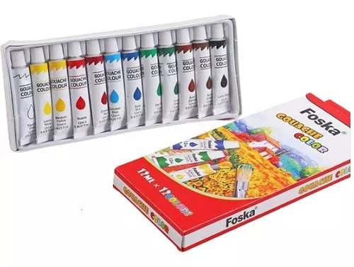 Pintura Acrílica Merletto 12Ml - 12 Unidades