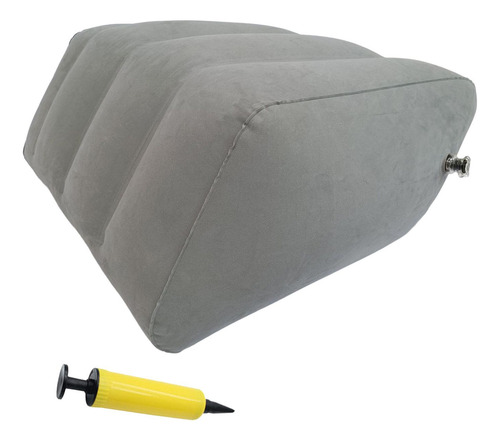 Cuña Almohada Dormir Relax Inflable Pierna Almohada