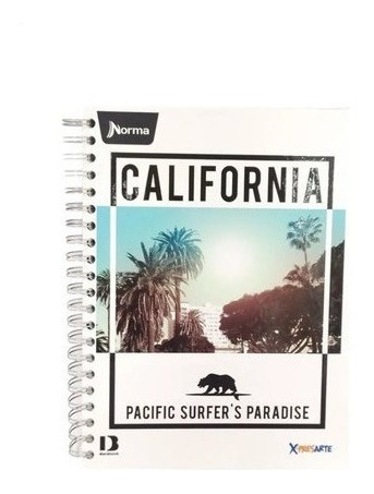 Imagen 10 de 10 de Cuaderno Argollado Cuadriculado Xpresarte 175 Hojas Durabook